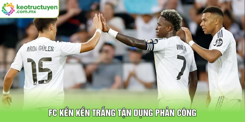 FC kền kền trắng tận dụng phản công